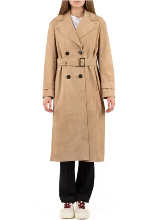 Max Mara Dames, Mantels, , Maat: S Poliester