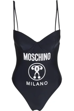 Moschino Dames, Badkleding, Zwart, Maat: L Polyamide