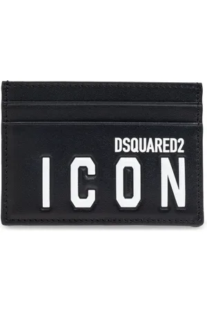 Dsquared2 Heren, Accessoires, Zwart, Maat: ONE Size Leer