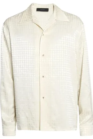 AMIRI Heren, Overhemden, Wit, Maat: S Viscose