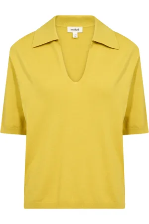 Soaked in Luxury Dames, Truien, Geel, Maat: XS