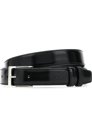 Hogan Heren, Accessoires, Zwart, Maat: ONE Size Leer