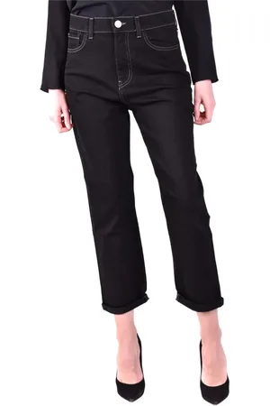 Twin-Set Dames, Jeans, Zwart, Maat: W25