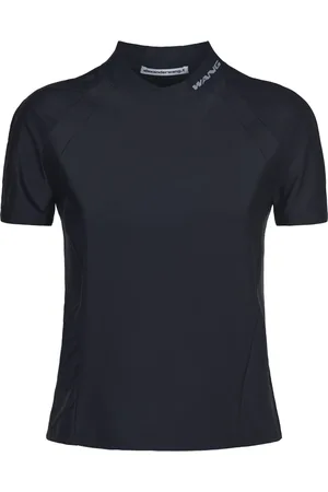 Alexander Wang Dames, Tops, Zwart, Maat: M Nylon