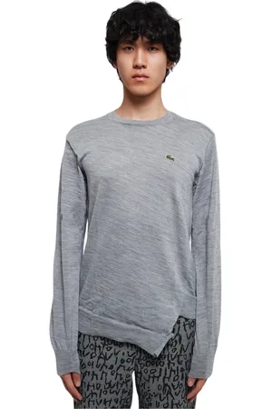 Comme des Garçons Heren, Truien, Grijs, Maat: L Wol