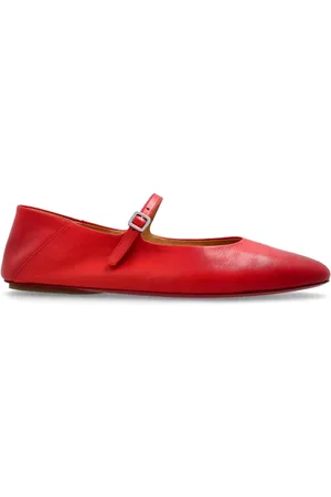 MARSÈLL Dames, Schoenen, Rood, Maat: 36 EU Leer