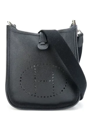 Hermès Dames, Pre-owned, Zwart, Maat: ONE Size Leer