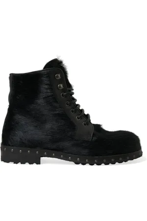 Dolce & Gabbana Heren, Schoenen, Zwart, Maat: 40 EU Leer