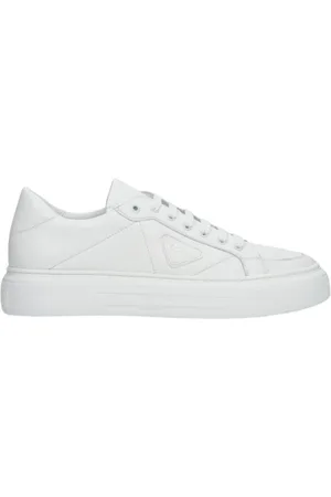 Estro Heren, Schoenen, Wit, Maat: 45 EU Leer