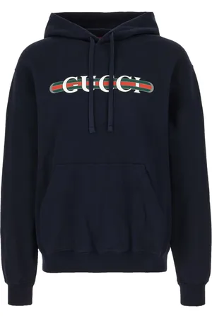 Gucci Heren, Sweatshirts & Hoodies, Blauw, Maat: S Katoen