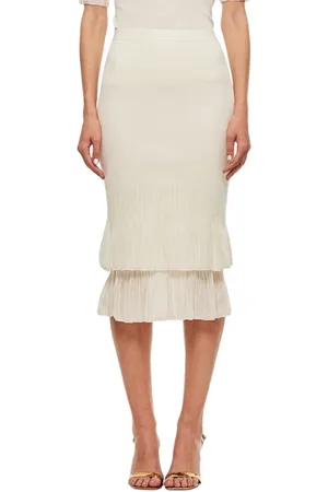Bottega Veneta Dames, Rokken, , Maat: S Katoen