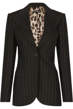 Dolce & Gabbana Dames, Jassen, Bruin, Maat: L Wol