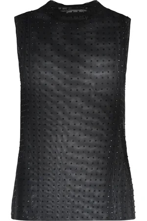 Pinko Dames, Tops, Zwart, Maat: S Polyamide