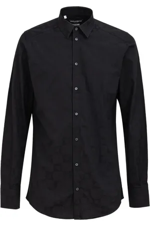 Dolce & Gabbana Heren, Overhemden, Zwart, Maat: M