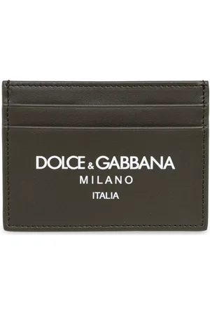 Dolce & Gabbana Heren, Accessoires, Grijs, Maat: ONE Size Leer