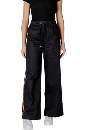 Desigual Dames, Broeken, Zwart, Maat: M Katoen