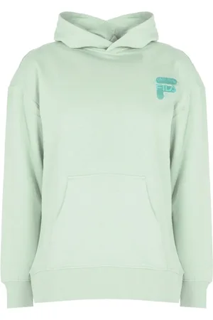 Fila Heren, Sweatshirts & Hoodies, Groen, Maat: 2XL Katoen