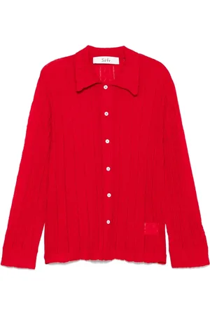 Séfr Heren, Overhemden, Rood, Maat: M