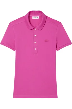 Lacoste Dames, Tops, Roze, Maat: XS Katoen