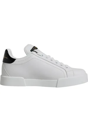 Dolce & Gabbana Dames, Schoenen, Wit, Maat: 35 1/2 EU Leer