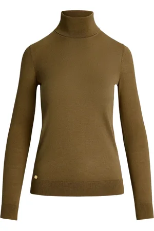 Ralph Lauren Dames, Truien, Bruin, Maat: M Zijde