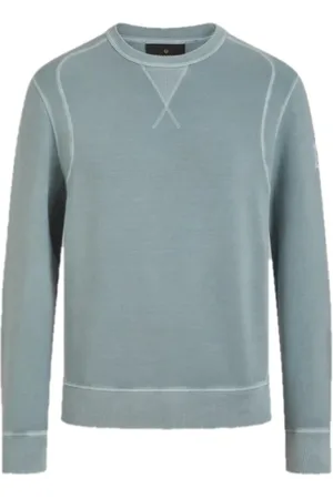 Belstaff Heren, Sweatshirts & Hoodies, Groen, Maat: M Fleece
