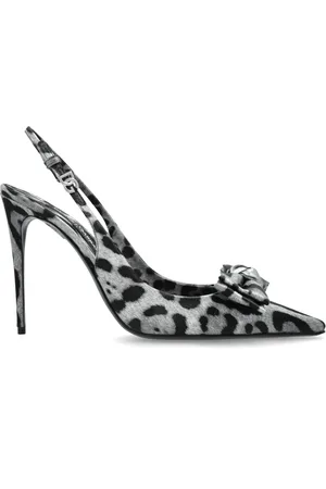 Dolce & Gabbana Dames, Schoenen, Zwart, Maat: 37 1/2 EU Leer