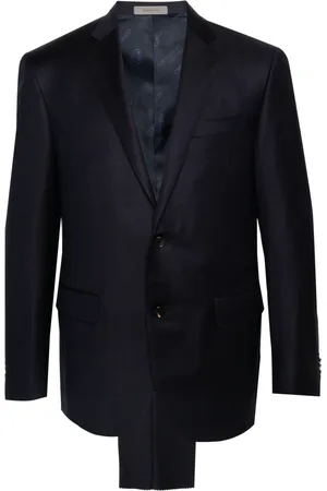 corneliani Heren, Pakken, Blauw, Maat: XL Wol