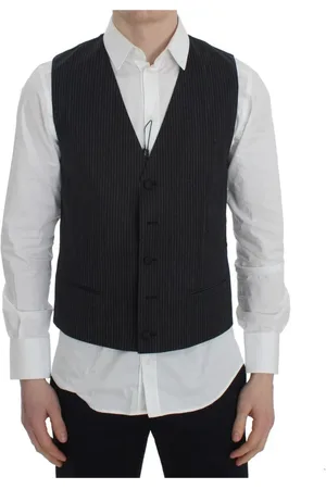 Dolce & Gabbana Heren, Pakken, Grijs, Maat: L Wol