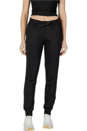 Armani Exchange Dames, Broeken, Zwart, Maat: XS Katoen