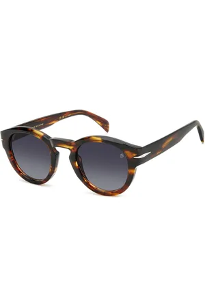 DB EYEWEAR BY DAVID BECKHAM Heren, Accessoires, Bruin, Maat: 49 MM