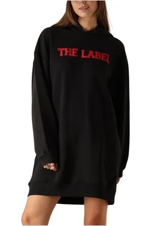 Alix the label Dames, Sweatshirts & Hoodies, Zwart, Maat: S