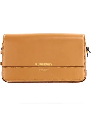 Burberry Dames, Tassen, Bruin, Maat: ONE Size Leer
