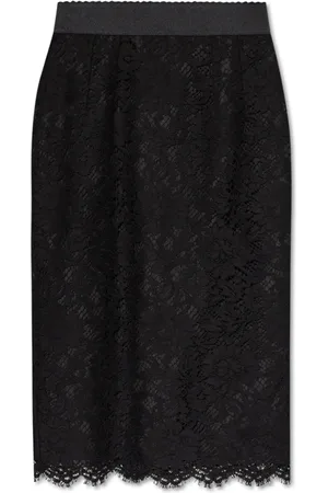 Dolce & Gabbana Dames, Rokken, Zwart, Maat: M