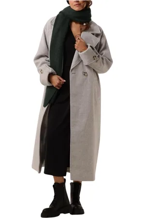 NOTRE-V Dames, Mantels, Grijs, Maat: 2XL