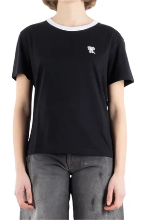 Acne Studios Dames, Tops, Zwart, Maat: M Katoen