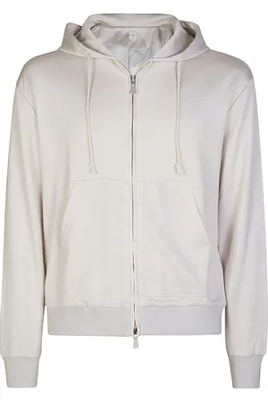 ELEVENTY Heren, Sweatshirts & Hoodies, Grijs, Maat: XL Katoen