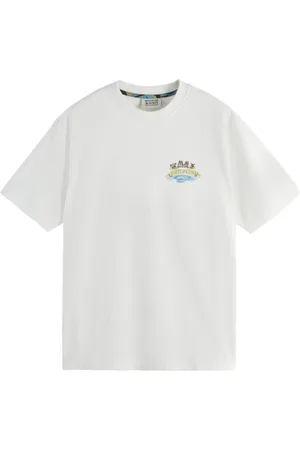 Scotch&Soda Heren, Tops, Wit, Maat: XL Katoen
