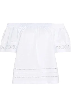 Barbour Dames, Blouses & Shirts, Wit, Maat: L