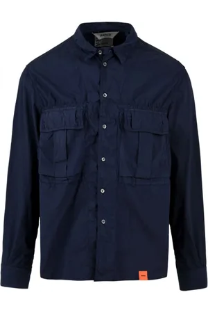 Aspesi Heren, Overhemden, Blauw, Maat: XL Katoen