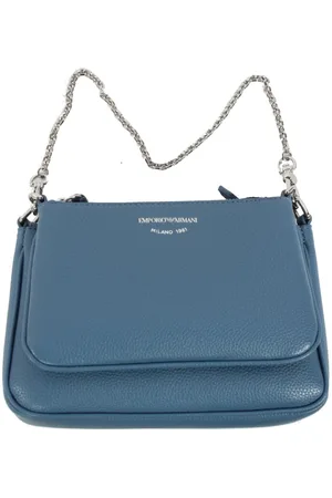 Emporio Armani Dames, Tassen, Blauw, Maat: ONE Size