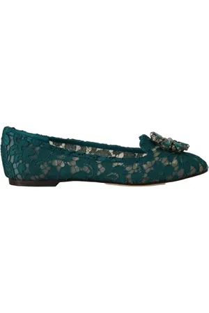 Dolce & Gabbana Dames, Schoenen, Groen, Maat: 36 EU