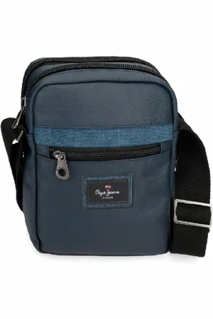 Pepe Jeans Heren, Tassen, Blauw, Maat: ONE Size