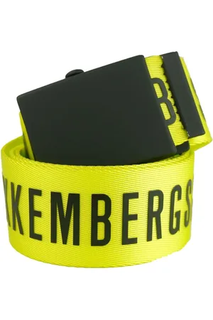 Bikkembergs Heren, Accessoires, Geel, Maat: 90 CM Poliester