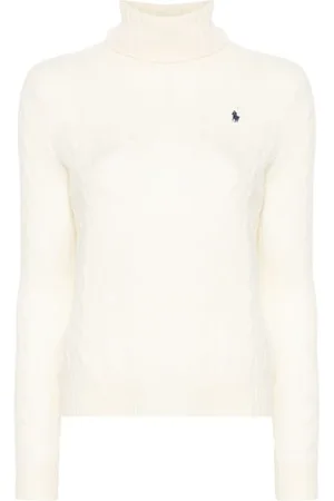 Ralph Lauren Dames, Truien, Wit, Maat: XL Wol
