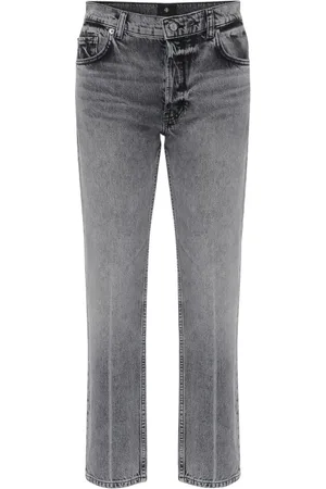 ANINE BING Dames, Jeans, Grijs, Maat: W26 Katoen