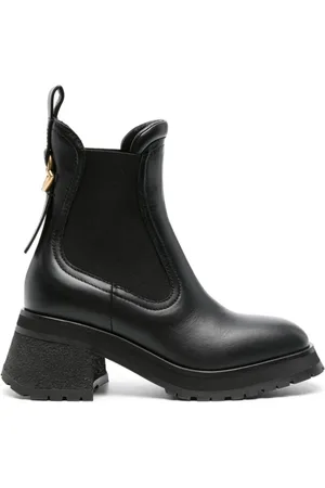 Moncler Dames, Schoenen, Zwart, Maat: 36 1/2 EU Leer