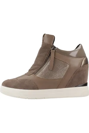 Geox Dames, Schoenen, Bruin, Maat: 40 EU