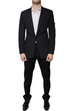 Dolce & Gabbana Heren, Pakken, Zwart, Maat: M Katoen