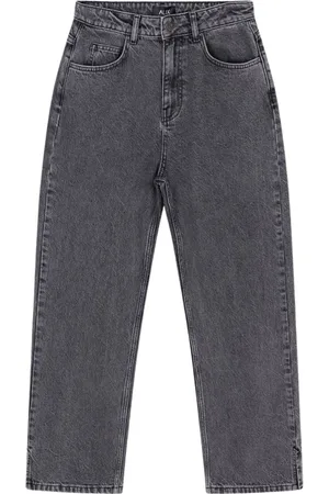 Alix the label Dames, Jeans, Grijs, Maat: L Denim